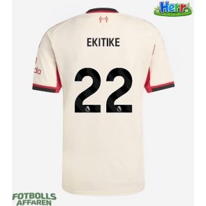 Liverpool Hugo Ekitike #22 Bortatröja 2025-26 Kortärmad
